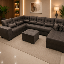 Carregar imagem no visualizador da galeria, Sofá de Canto com Chaise 2,20 x 3,50 x 1,50 m
