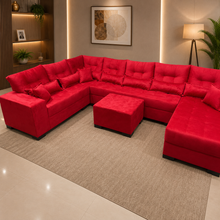 Carregar imagem no visualizador da galeria, Sofá de Canto com Chaise 2,20 x 3,50 x 1,50 m
