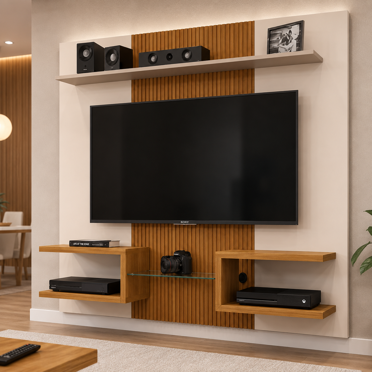 Painel Atlas Tv 55’’ 1.63cm