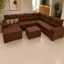 Carregar imagem no visualizador da galeria, Sofá de Canto com Chaise 2,00 x 3,00 x 1,40 m
